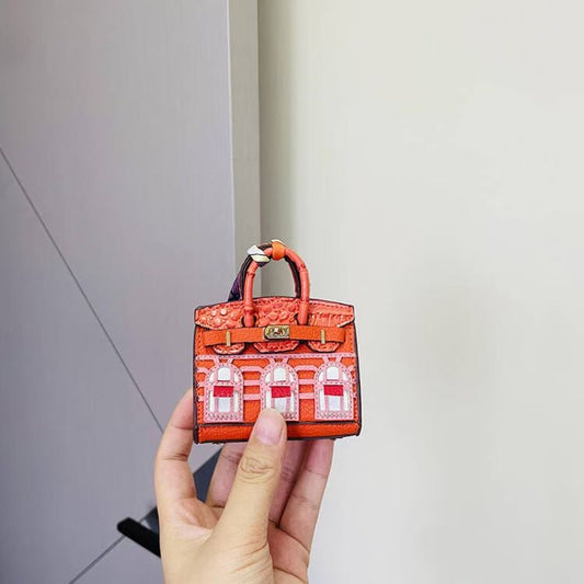 【Mini Cottage Bag】Little House Charm – 8×9cm