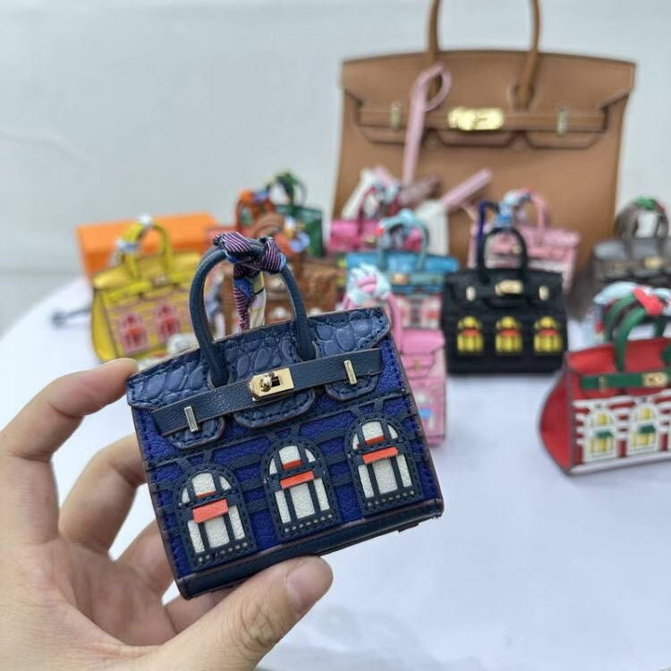 【Mini Cottage Bag】Little House Charm – 8×9cm