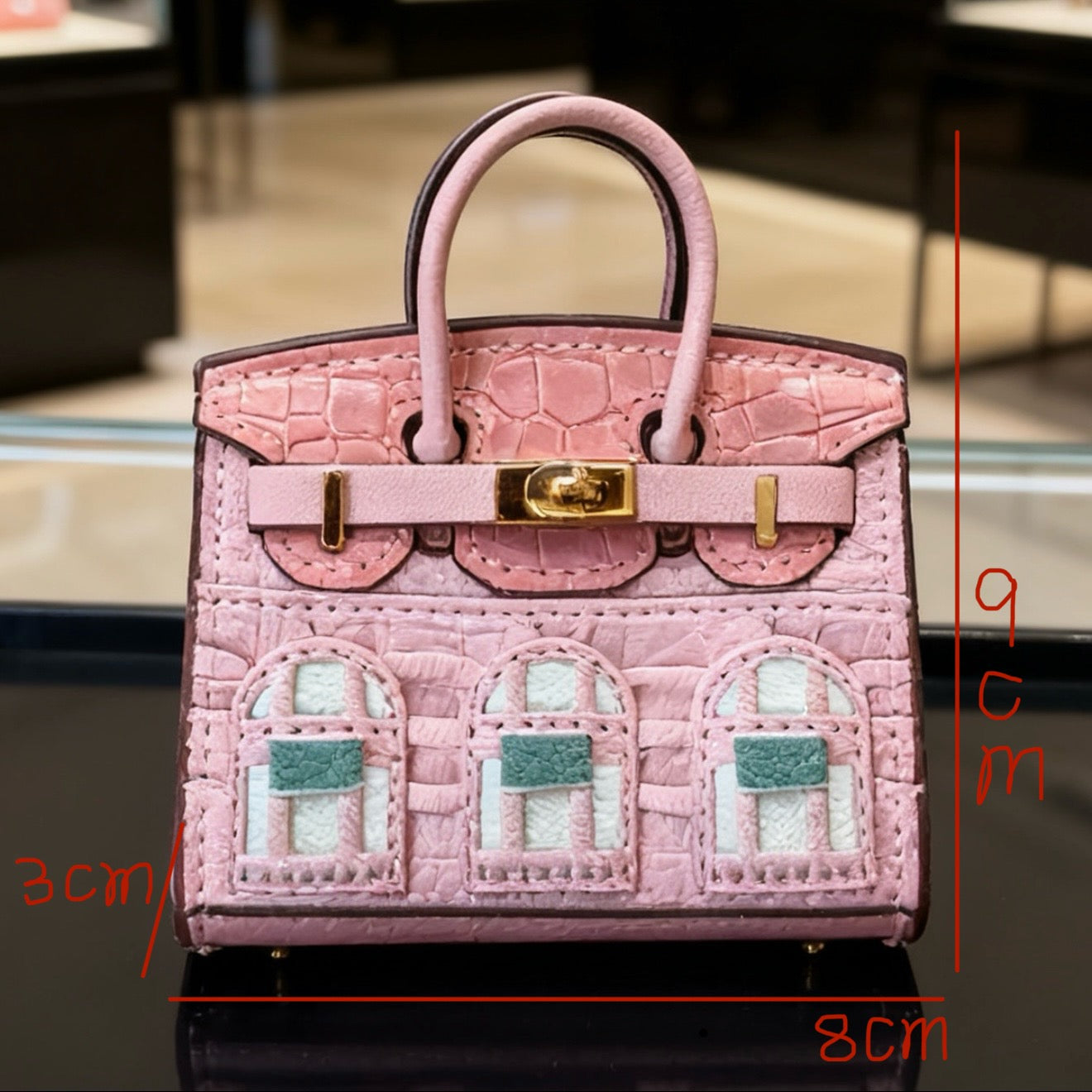 【Mini Cottage Bag】Little House Charm – 8×9cm