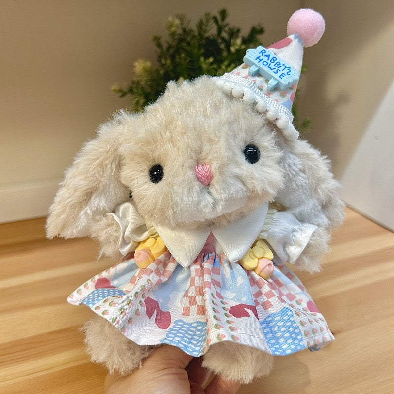 【Mini Bunny Outfit】Cute Clothes for Small Plush Toys（Yummy Size）