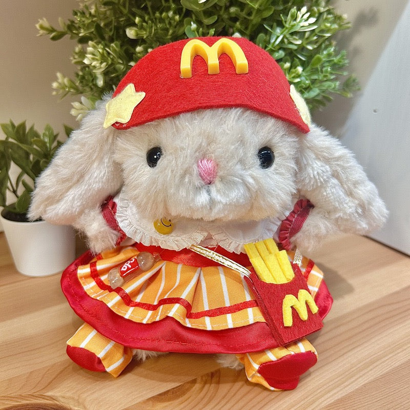 【Mini Bunny Outfit】Cute Clothes for Small Plush Toys（Yummy Size）