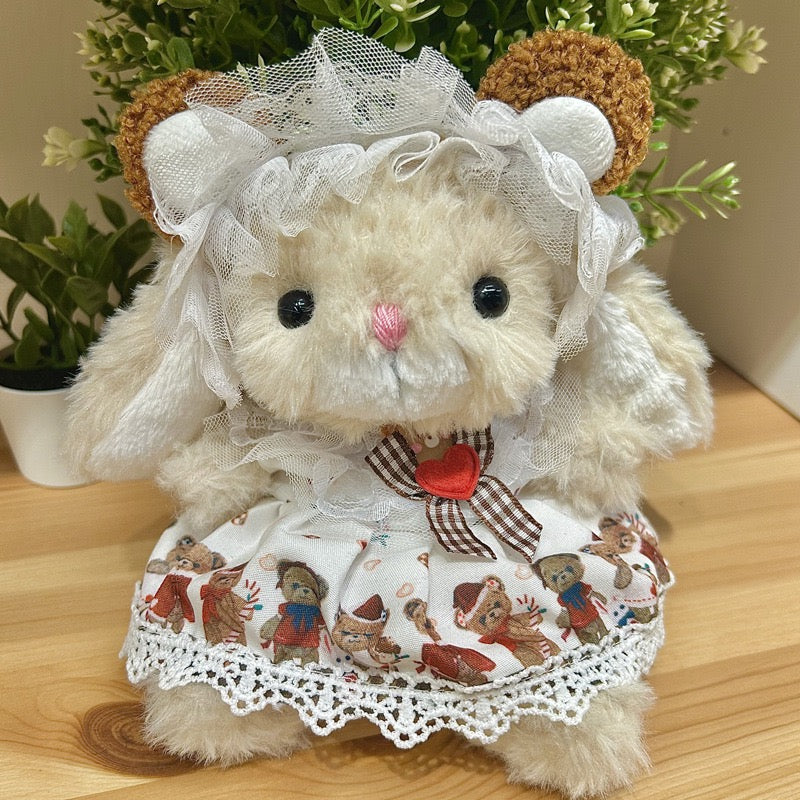【Mini Bunny Outfit】Cute Clothes for Small Plush Toys（Yummy Size）